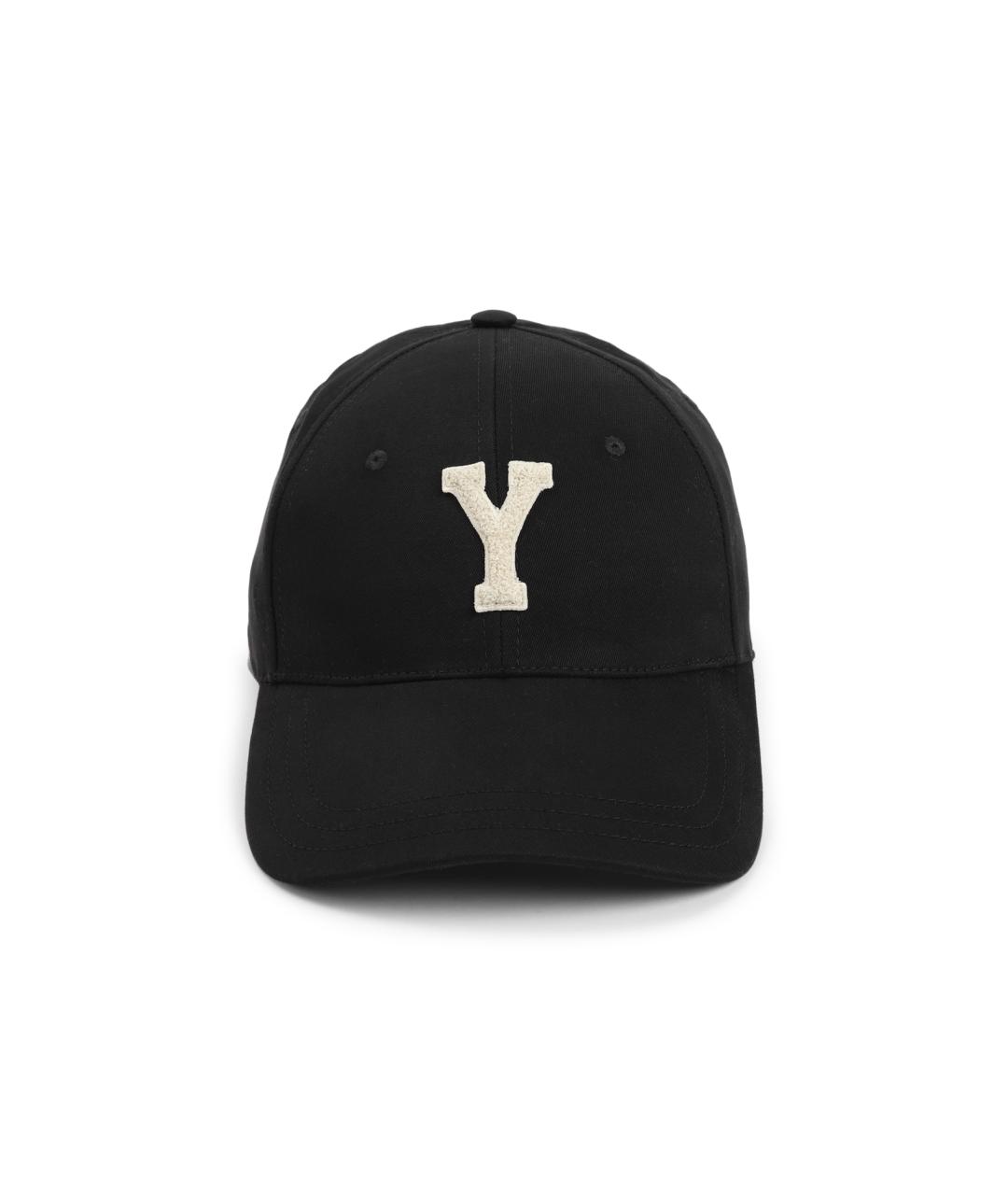 SAINT LAURENT Черная хлопковая кепка/бейсболка, фото 1