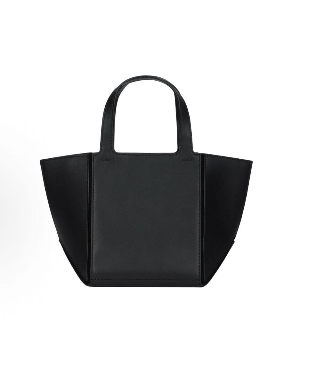 MICHAEL KORS Черная кожаная сумка с короткими ручками, фото 5