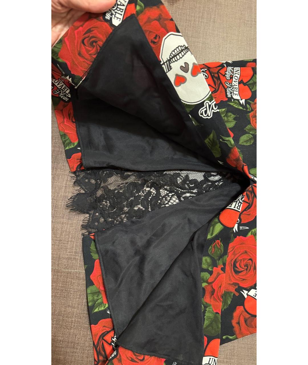 PHILIPP PLEIN Красное вискозное коктейльное платье, фото 7