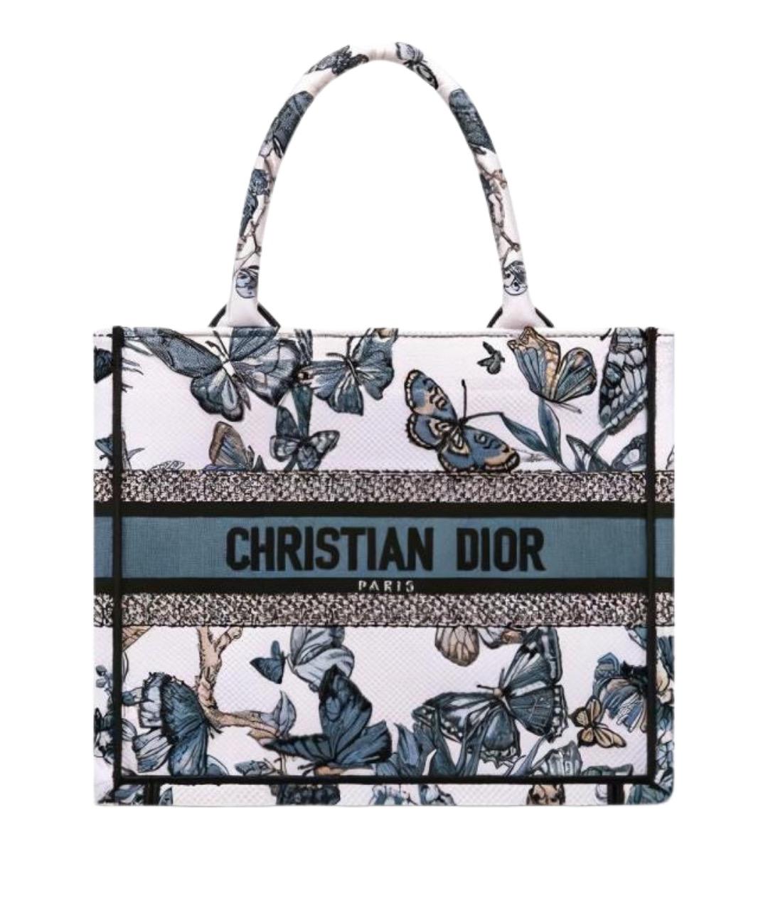 CHRISTIAN DIOR Мульти тканевая сумка тоут, фото 1