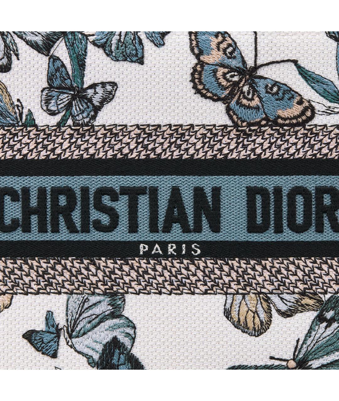 CHRISTIAN DIOR Мульти тканевая сумка тоут, фото 5