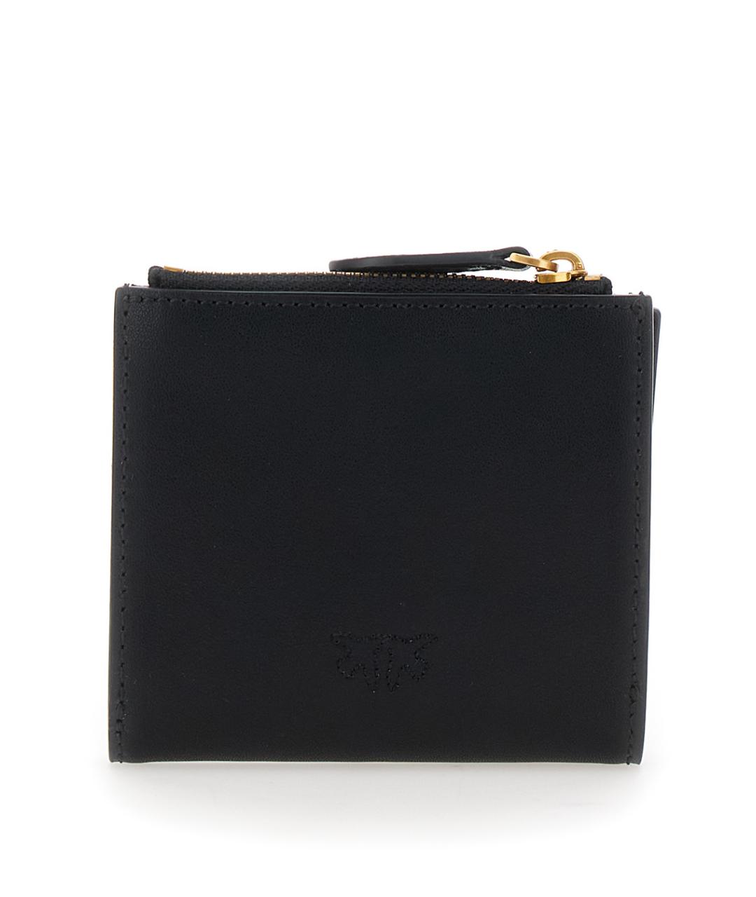 PINKO Черный кожаный кошелек, фото 2