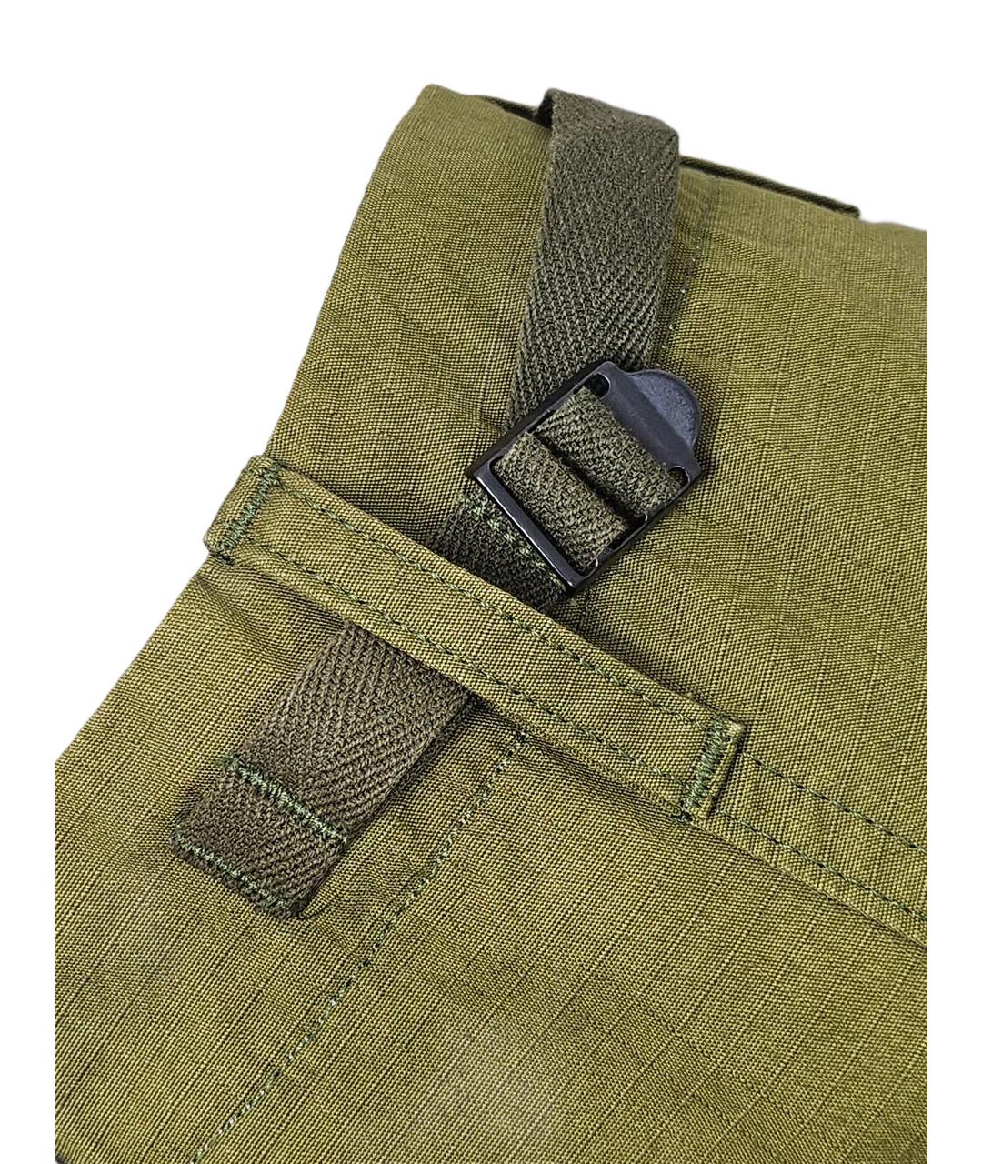 KENZO Хаки хлопковая юбка мини, фото 4