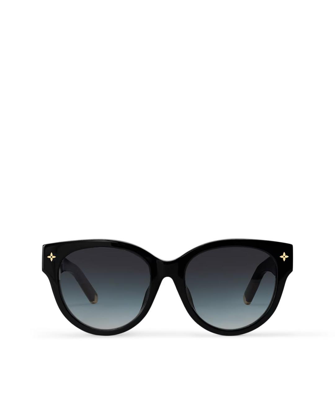 LOUIS VUITTON Черные пластиковые солнцезащитные очки, фото 2