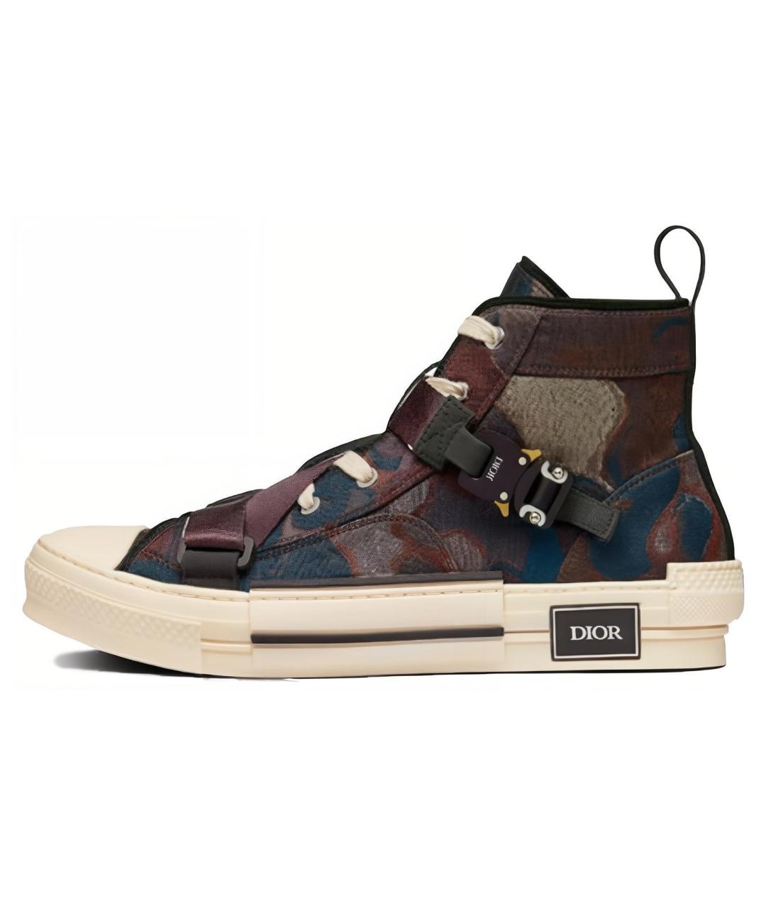 CHRISTIAN DIOR Мульти высокие кроссовки / кеды, фото 4