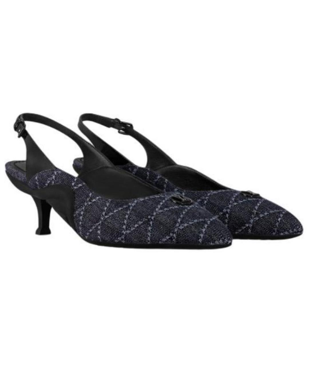 LOUIS VUITTON Синие туфли, фото 3