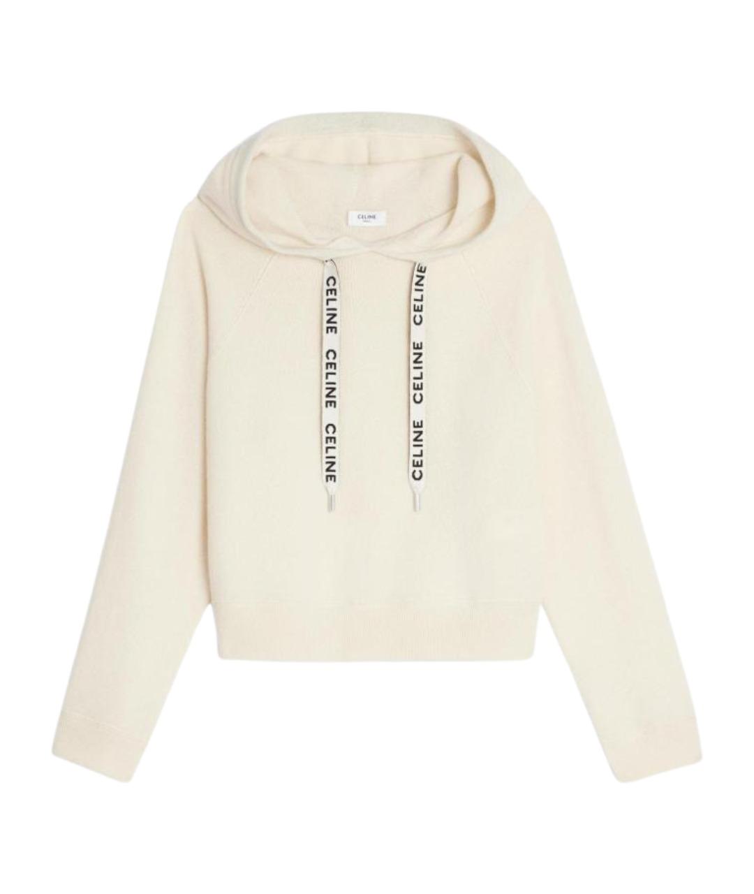 CELINE Серый кашемировый джемпер / свитер, фото 1