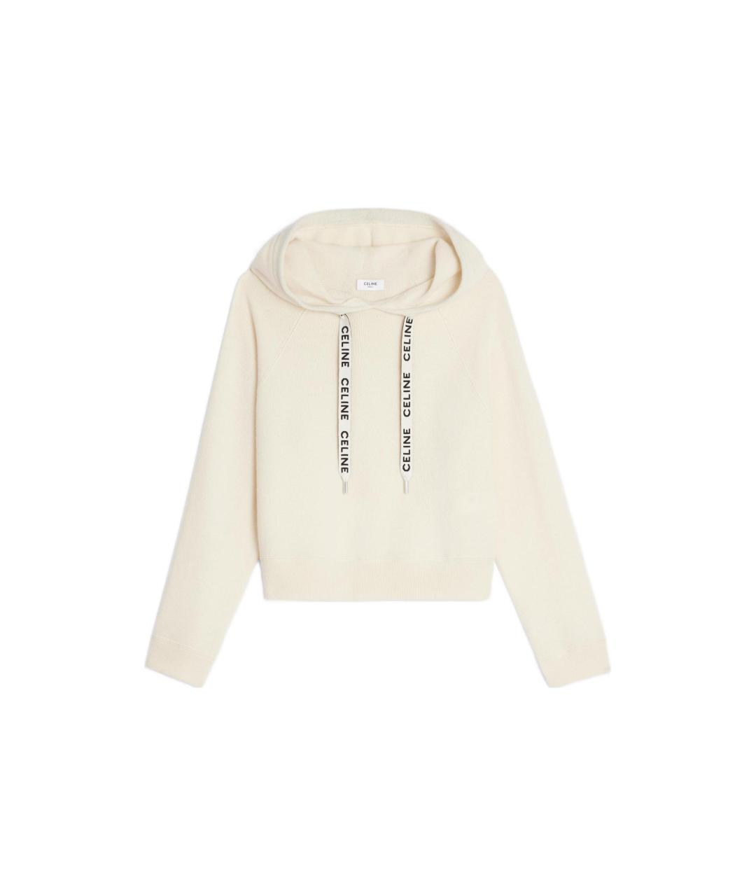 CELINE Серый кашемировый джемпер / свитер, фото 5