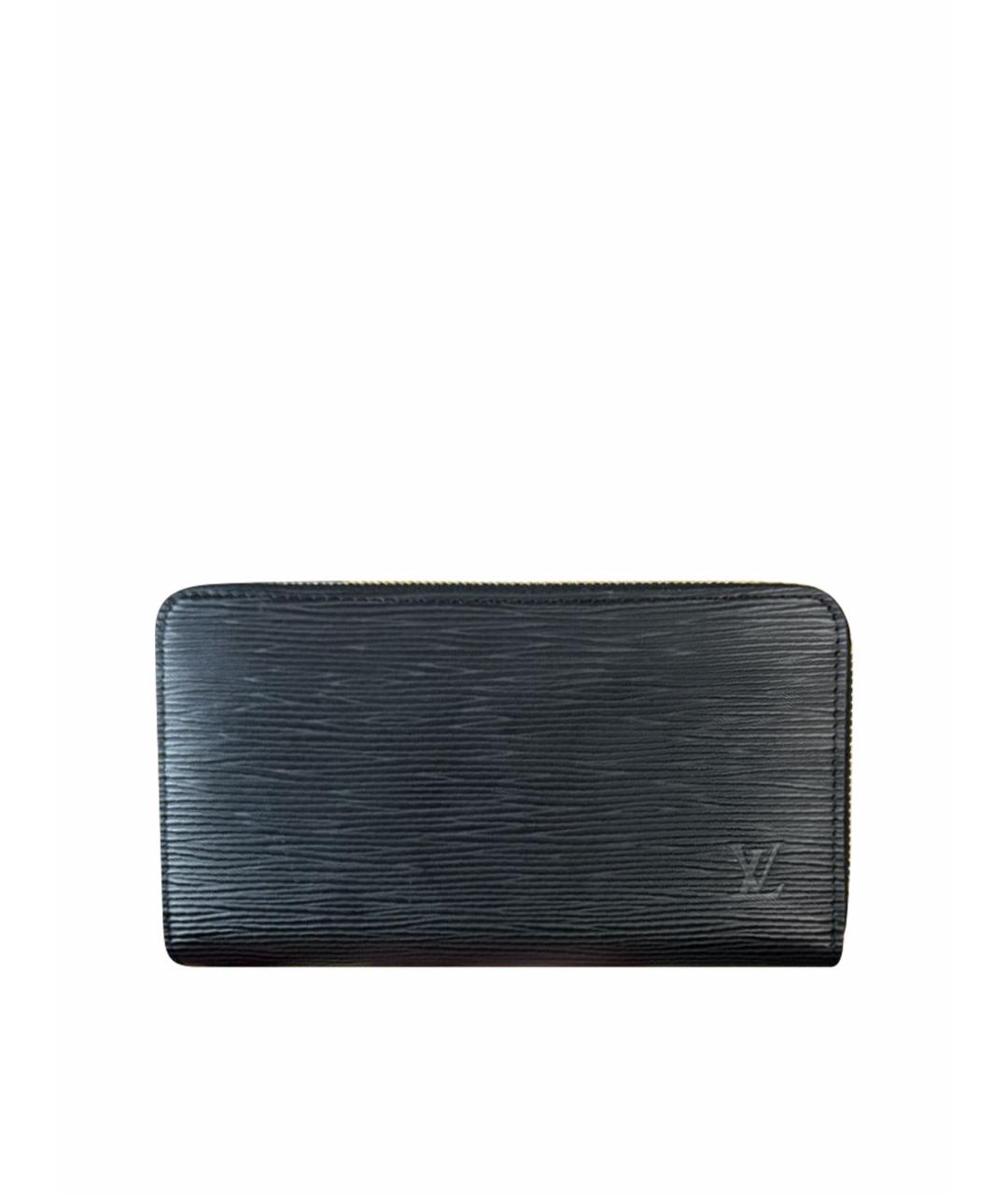 LOUIS VUITTON Черный кошелек из искусственной кожи, фото 1