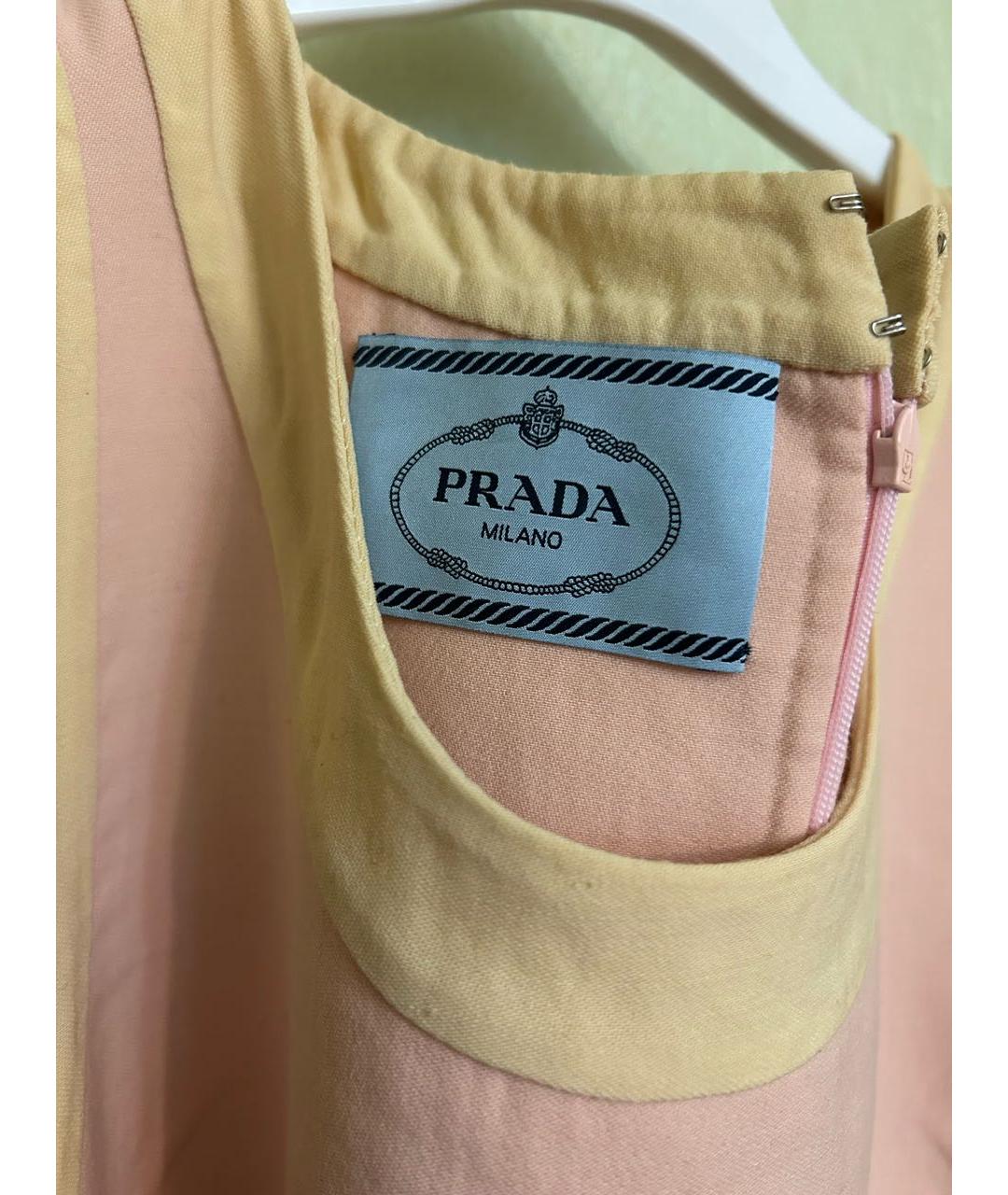 PRADA Розовое повседневное платье, фото 3