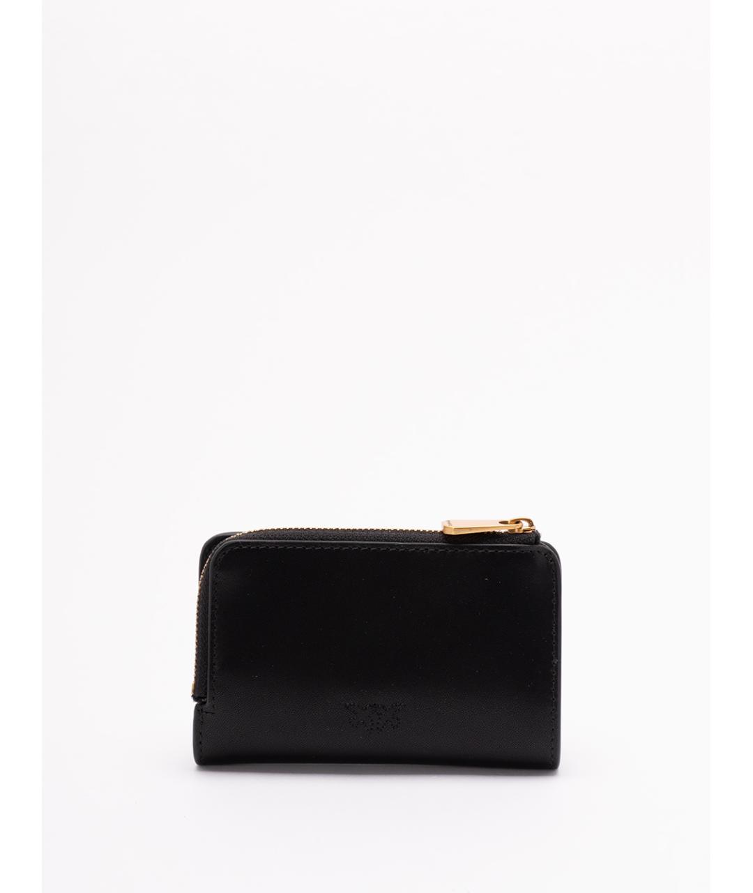 PINKO Черный кожаный кошелек, фото 2