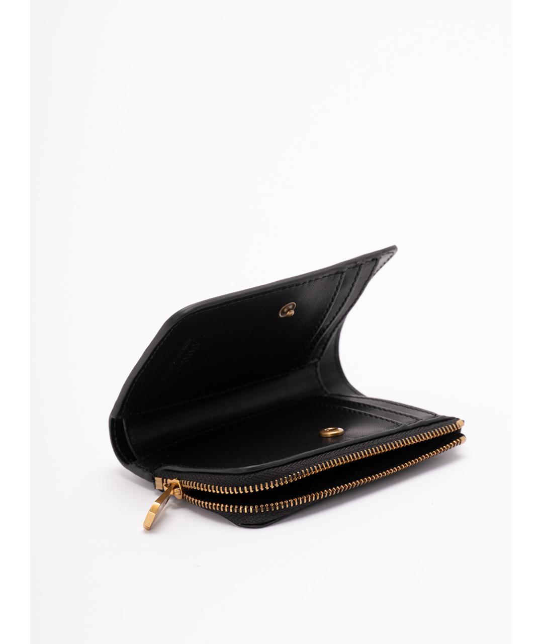 PINKO Черный кожаный кошелек, фото 4