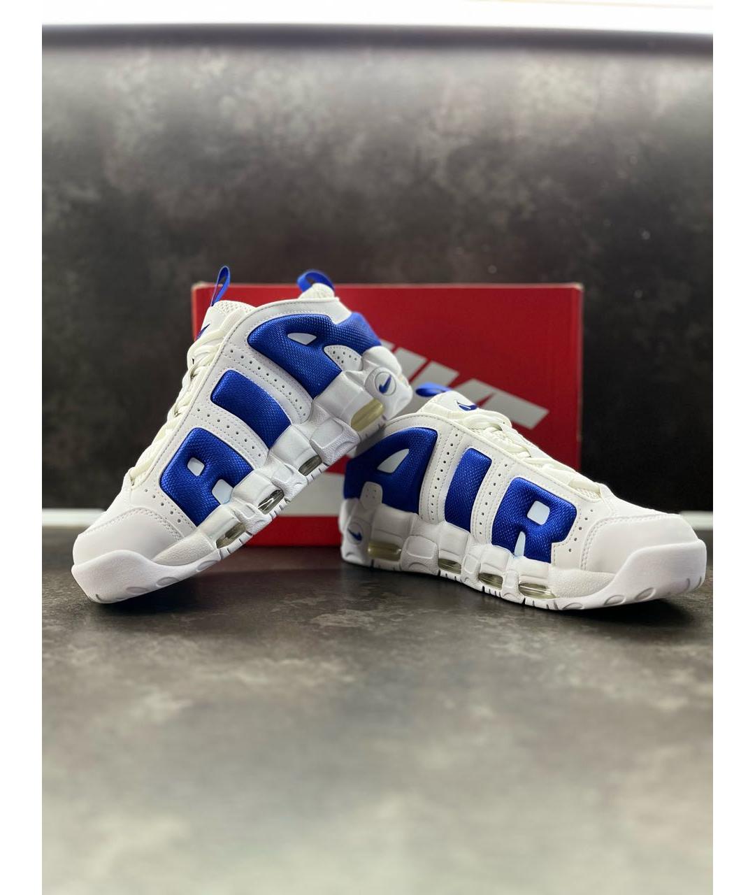 NIKE Синие текстильные высокие кроссовки / кеды, фото 7