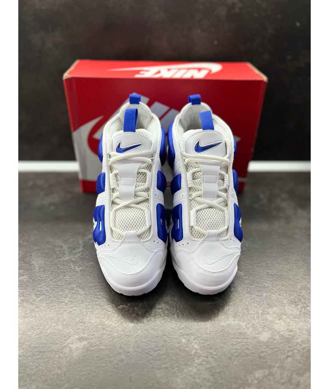 NIKE Синие текстильные высокие кроссовки / кеды, фото 3