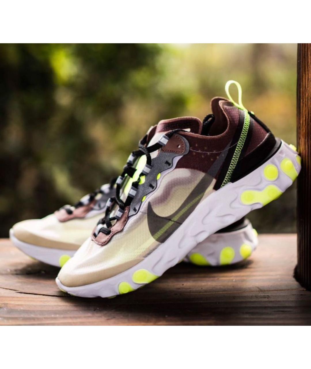 NIKE Мульти текстильные низкие кроссовки / кеды, фото 7