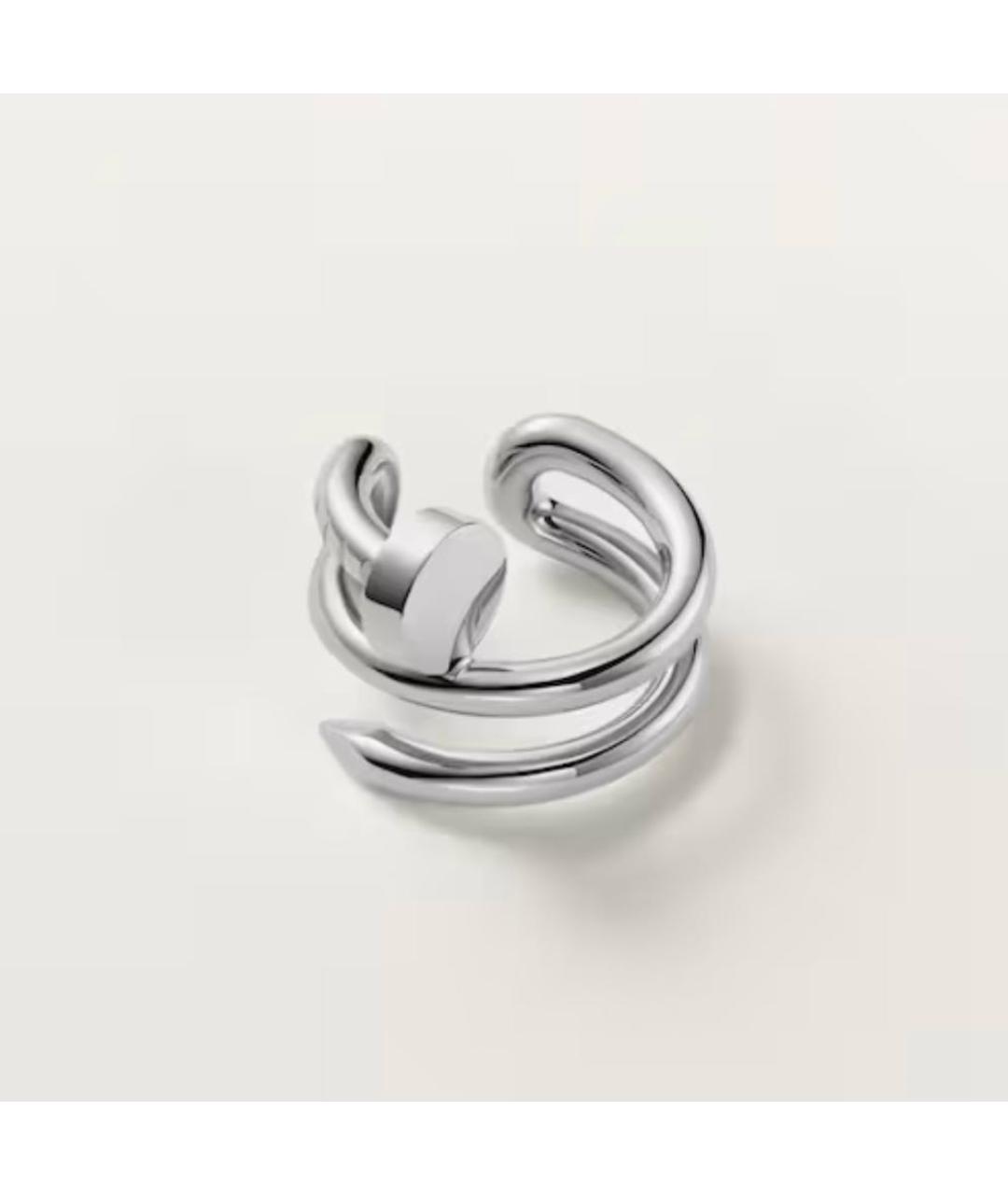 CARTIER Серебряные серьги из белого золота, фото 4