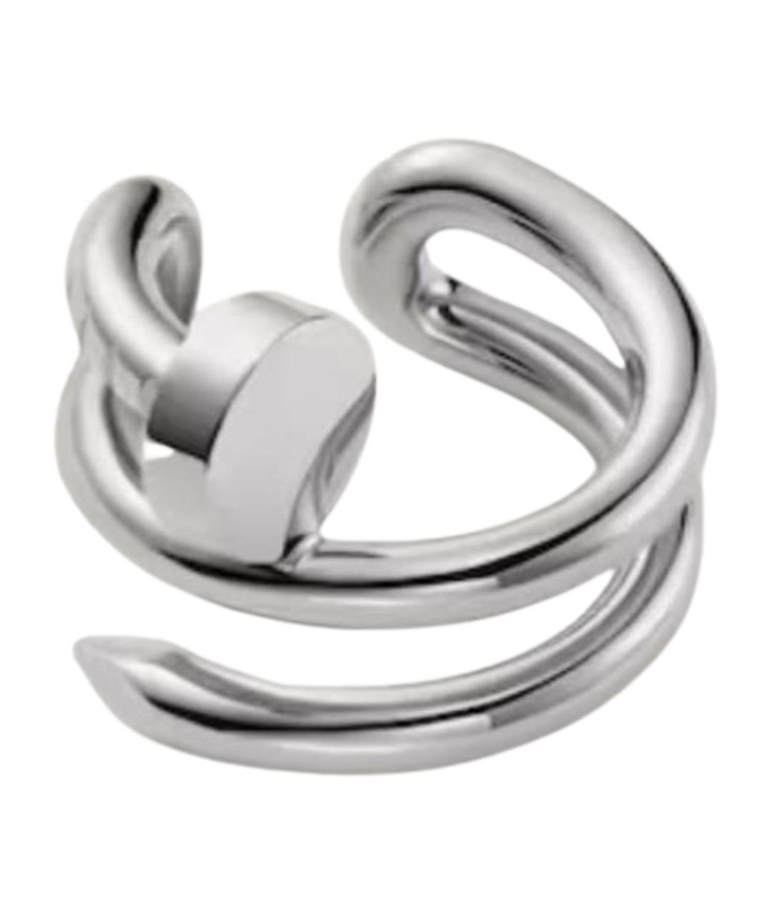 CARTIER Серебряные серьги из белого золота, фото 1