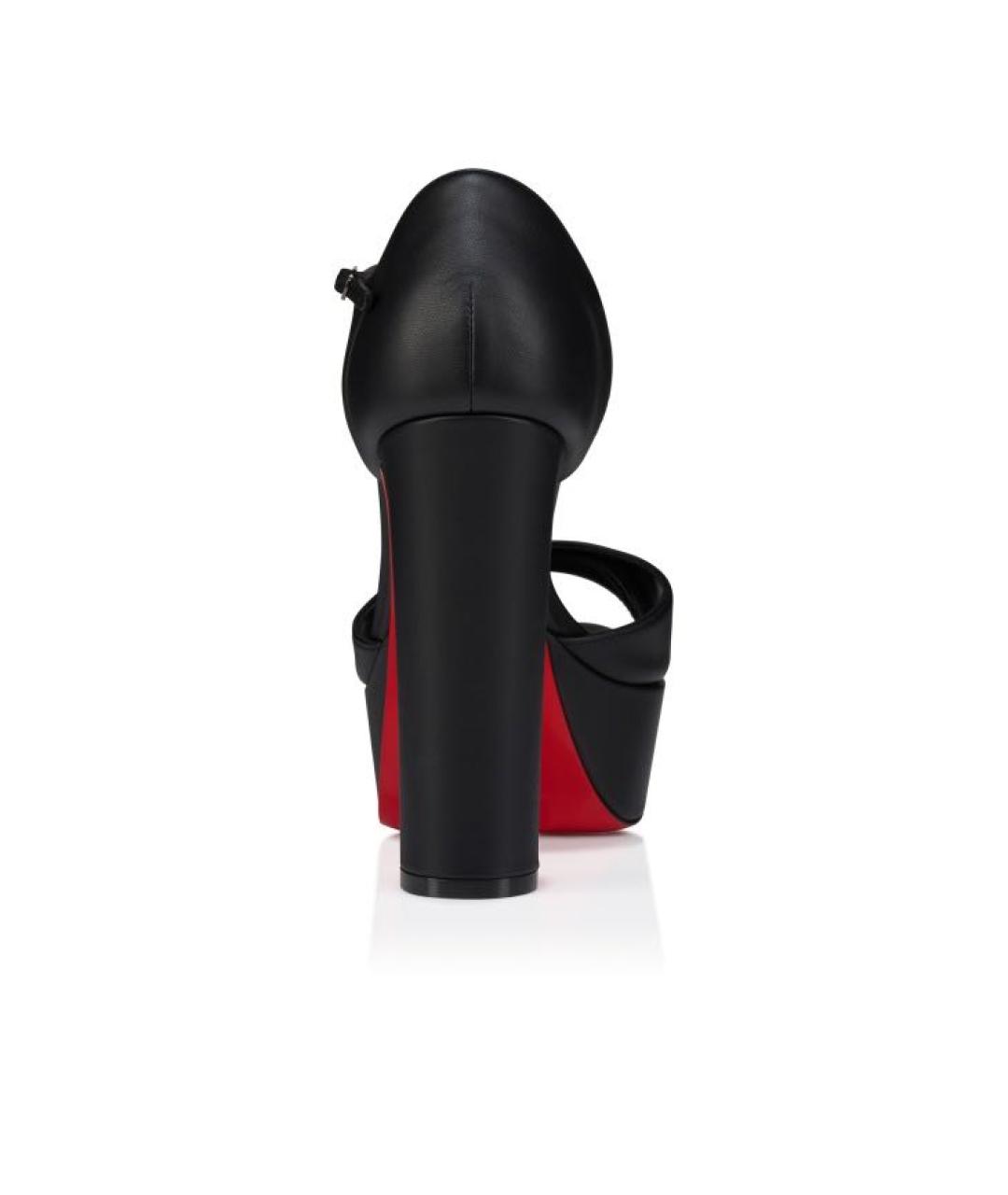 CHRISTIAN LOUBOUTIN Черные туфли, фото 4