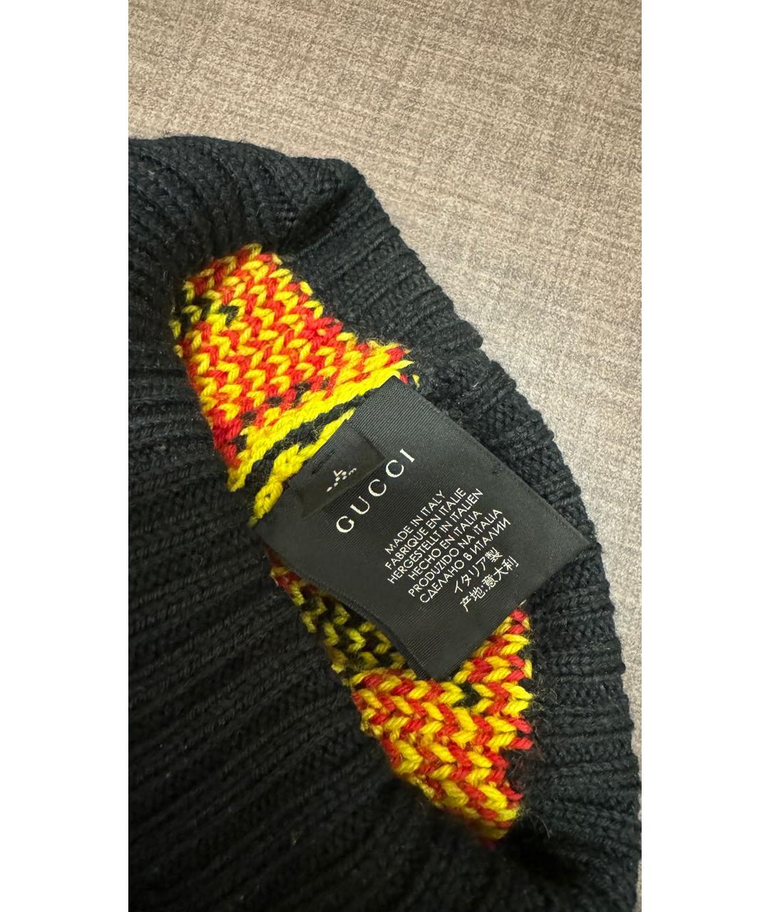 GUCCI Мульти шерстяная шапка, фото 6