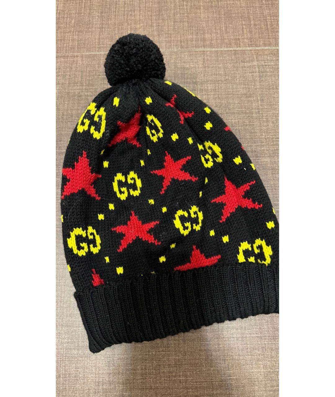 GUCCI Мульти шерстяная шапка, фото 2