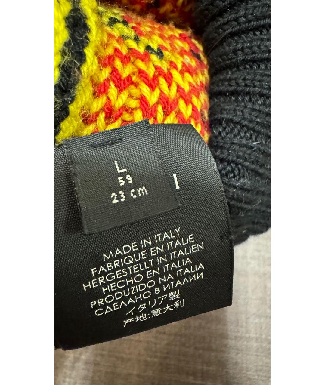 GUCCI Мульти шерстяная шапка, фото 4