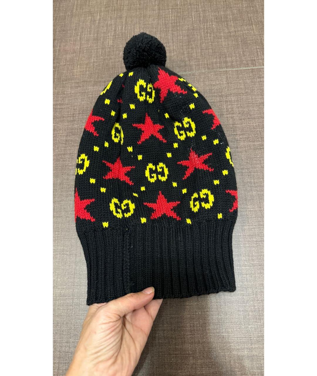 GUCCI Мульти шерстяная шапка, фото 7