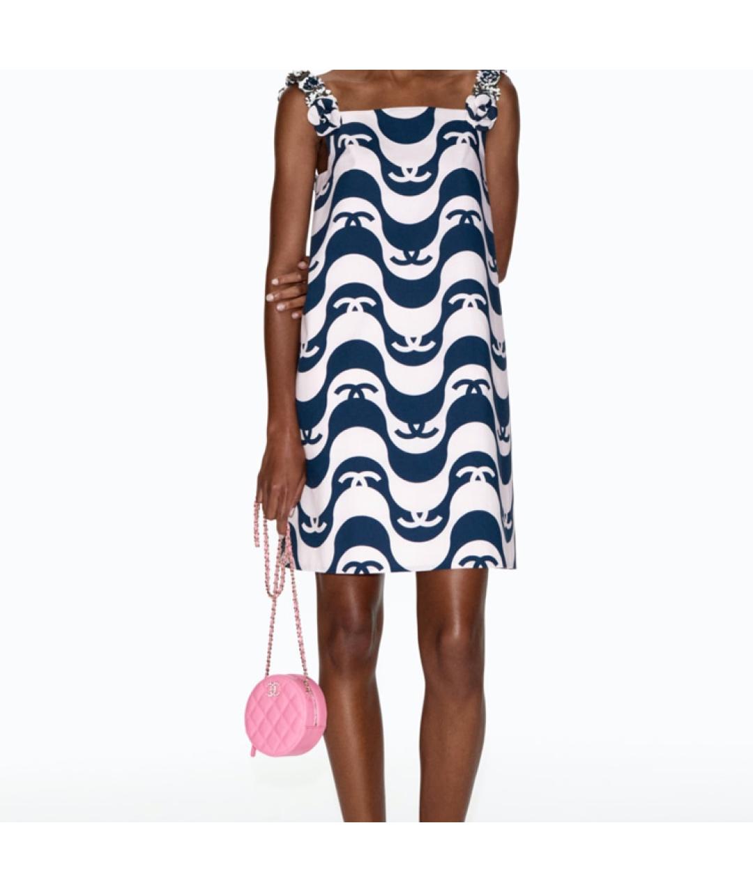 CHANEL Розовая кожаная сумка через плечо, фото 6