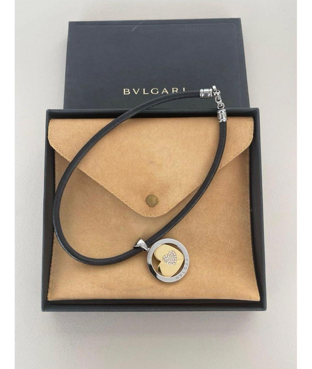 BVLGARI Золотое колье из желтого золота, фото 4