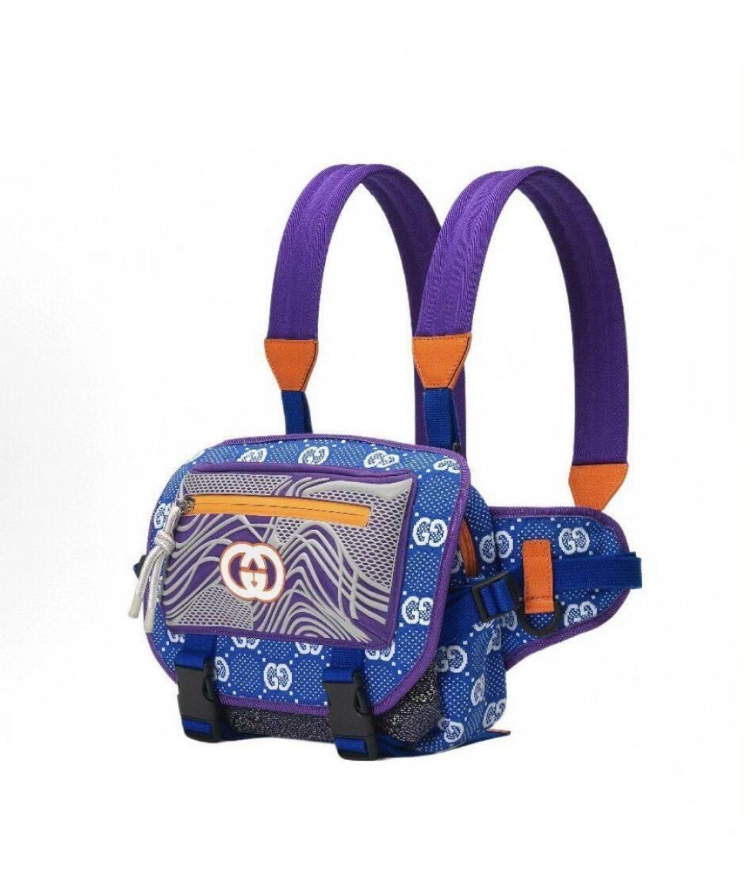 GUCCI Мульти тканевый рюкзак, фото 1