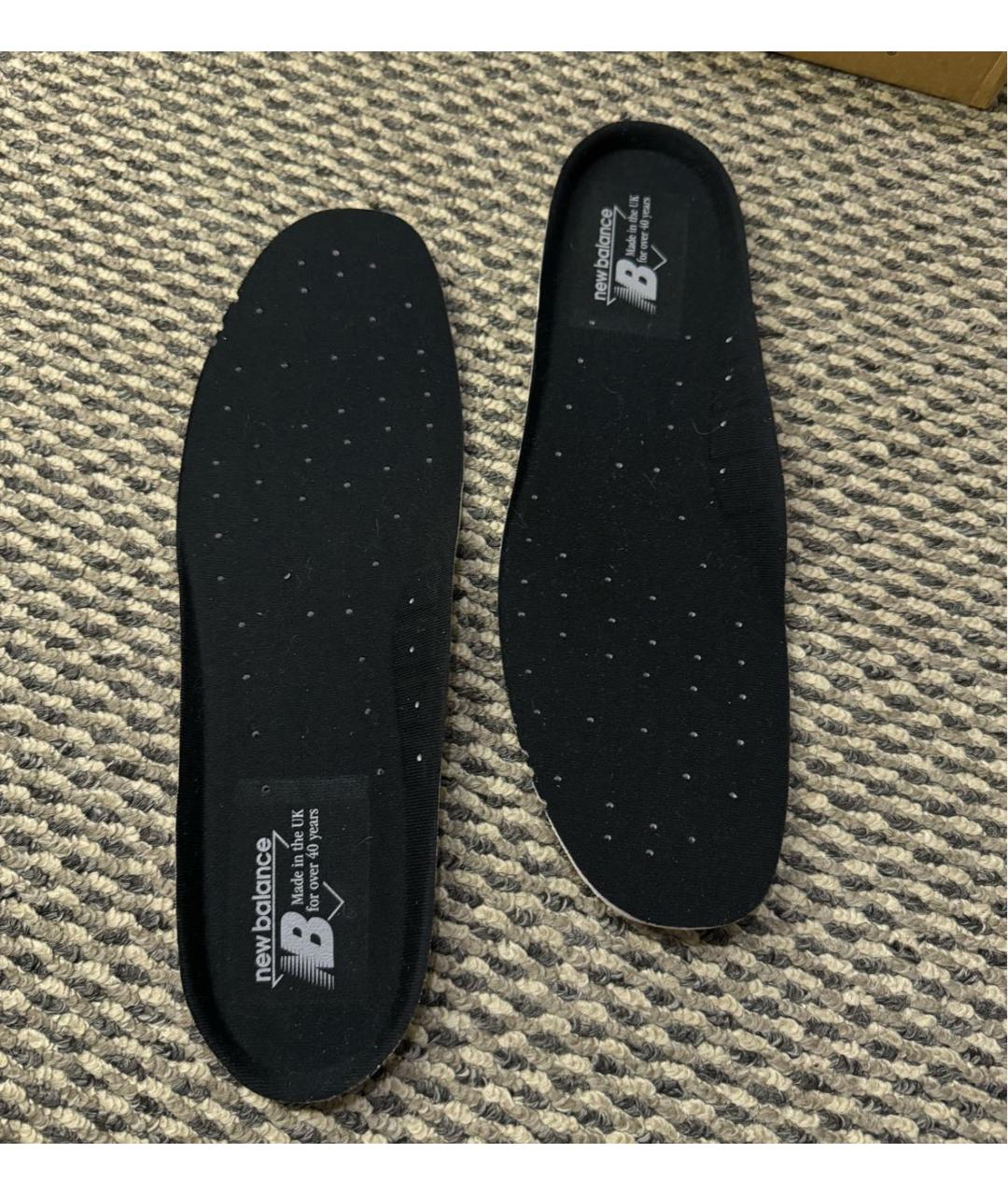 NEW BALANCE Серые нубуковые низкие кроссовки / кеды, фото 8