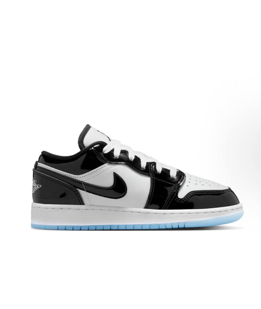 JORDAN Мульти низкие кроссовки / кеды из лакированной кожи, фото 6