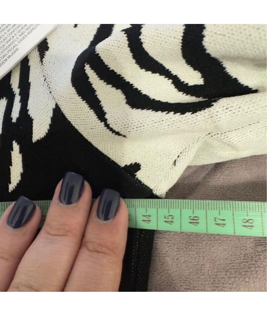 VALENTINO Черное хлопковое повседневное платье, фото 4