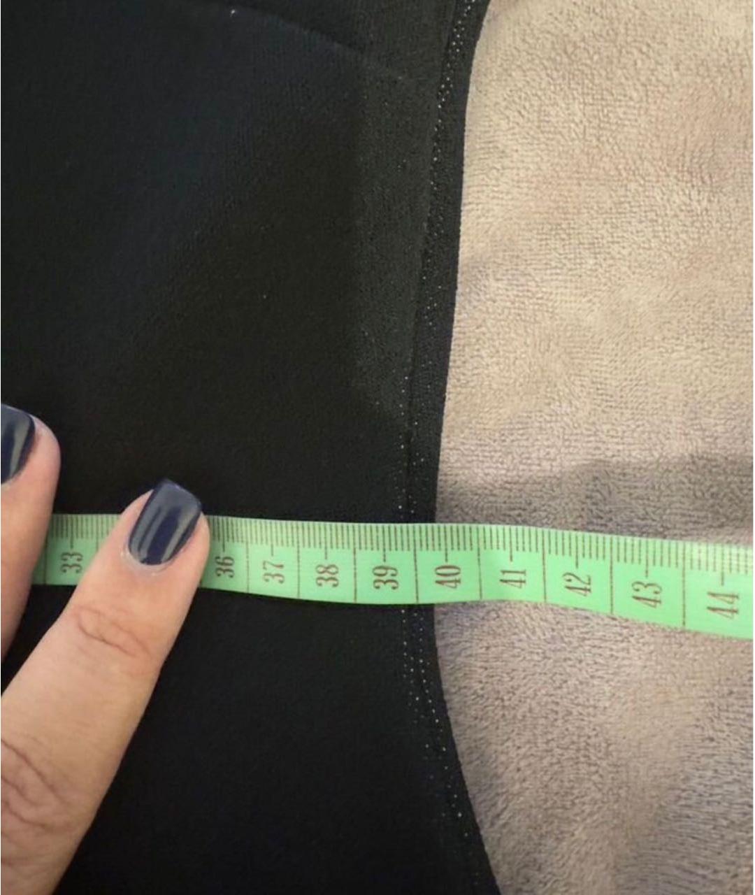 VALENTINO Черное хлопковое повседневное платье, фото 5