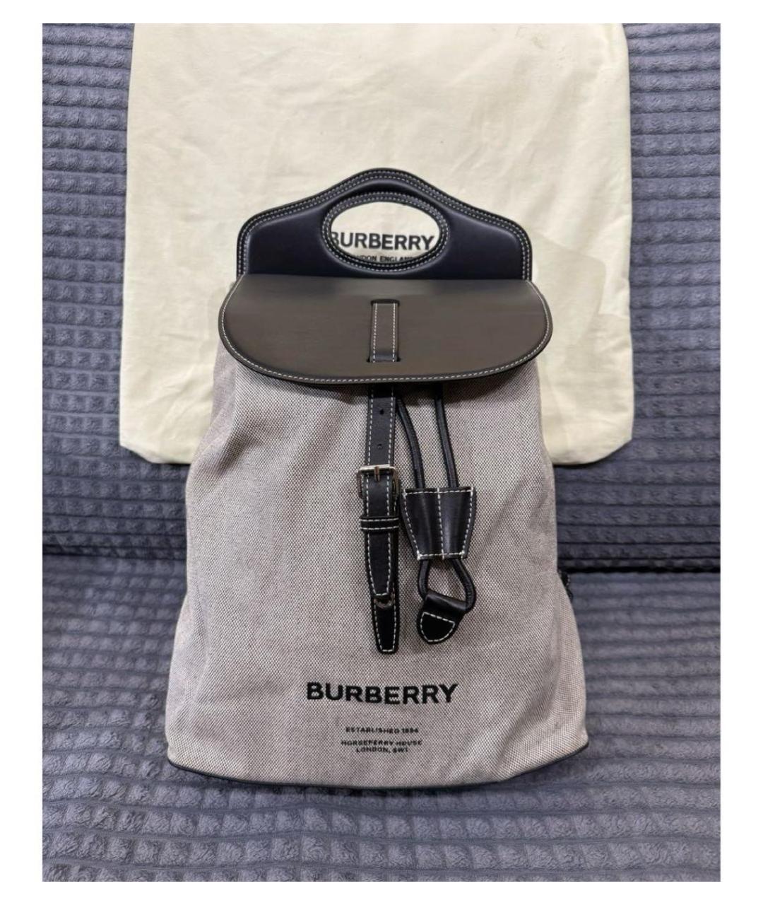 BURBERRY Мульти тканевый рюкзак, фото 2