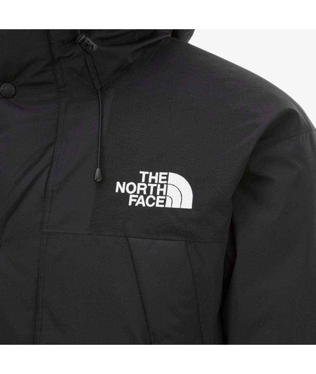 THE NORTH FACE Черный полиамидовый пуховик, фото 4