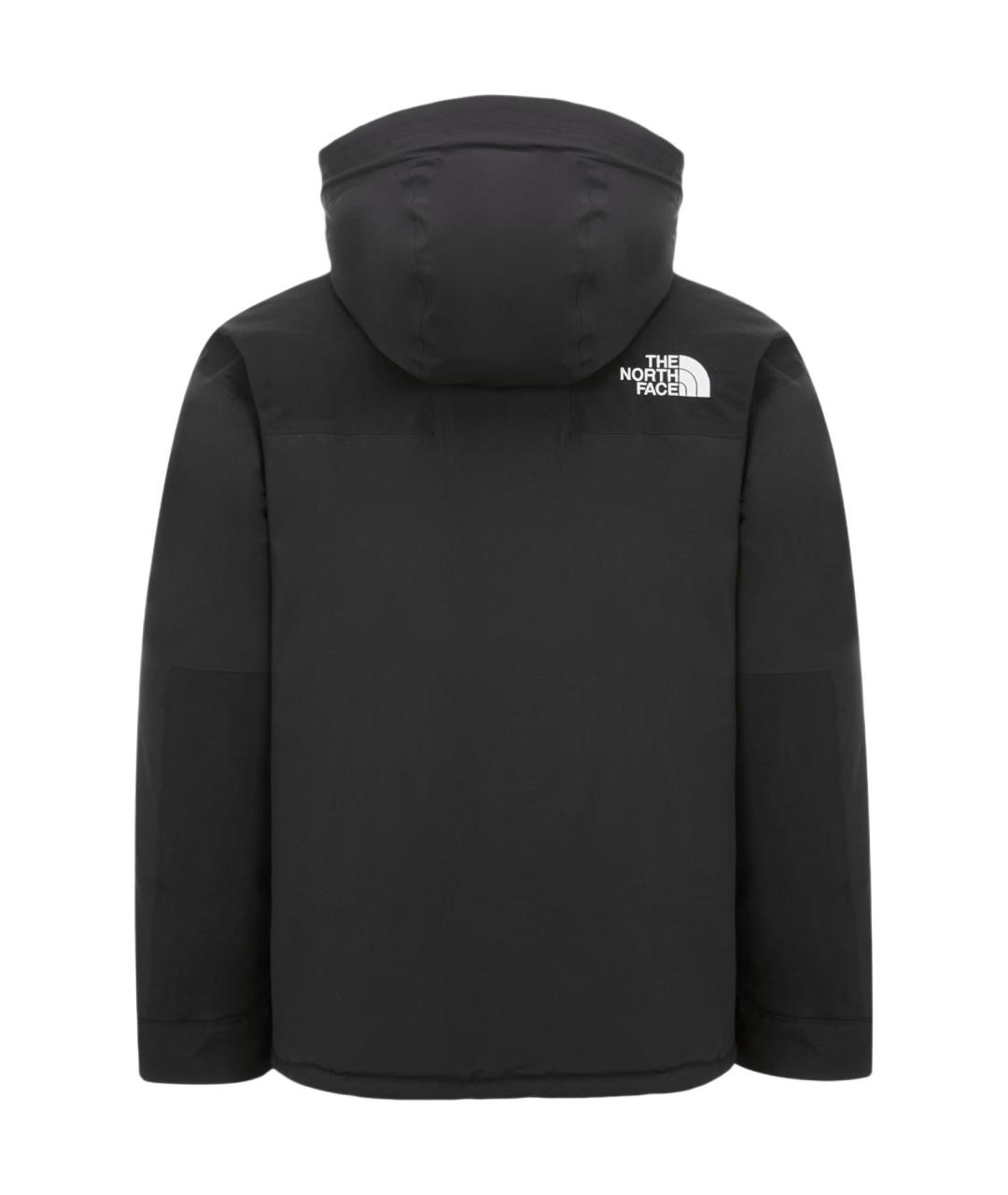 THE NORTH FACE Черный полиамидовый пуховик, фото 2