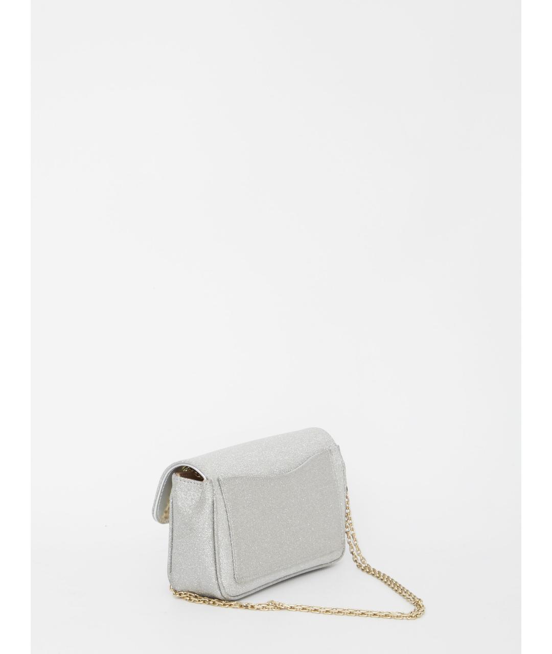 ROGER VIVIER Серебряная сумка через плечо, фото 2