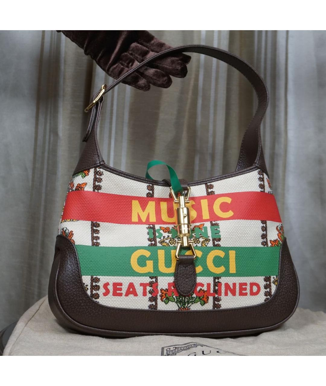 GUCCI Мульти кожаная сумка с короткими ручками, фото 2