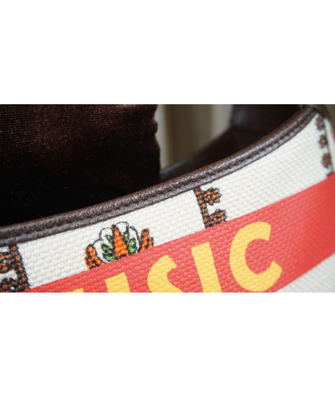 GUCCI Мульти кожаная сумка с короткими ручками, фото 4