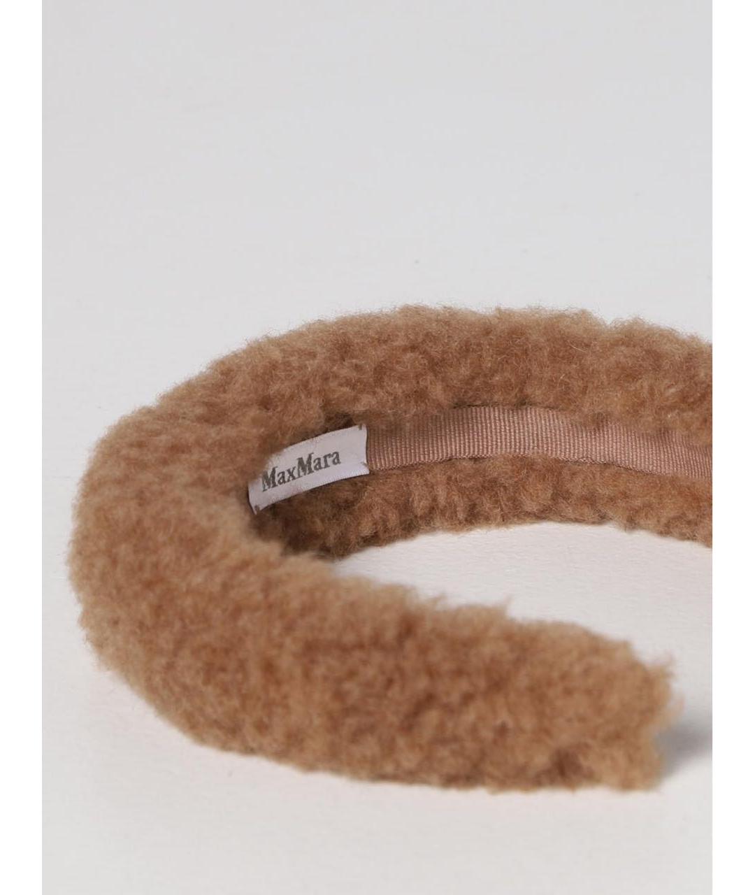 MAX MARA Бежевый ободок, фото 5