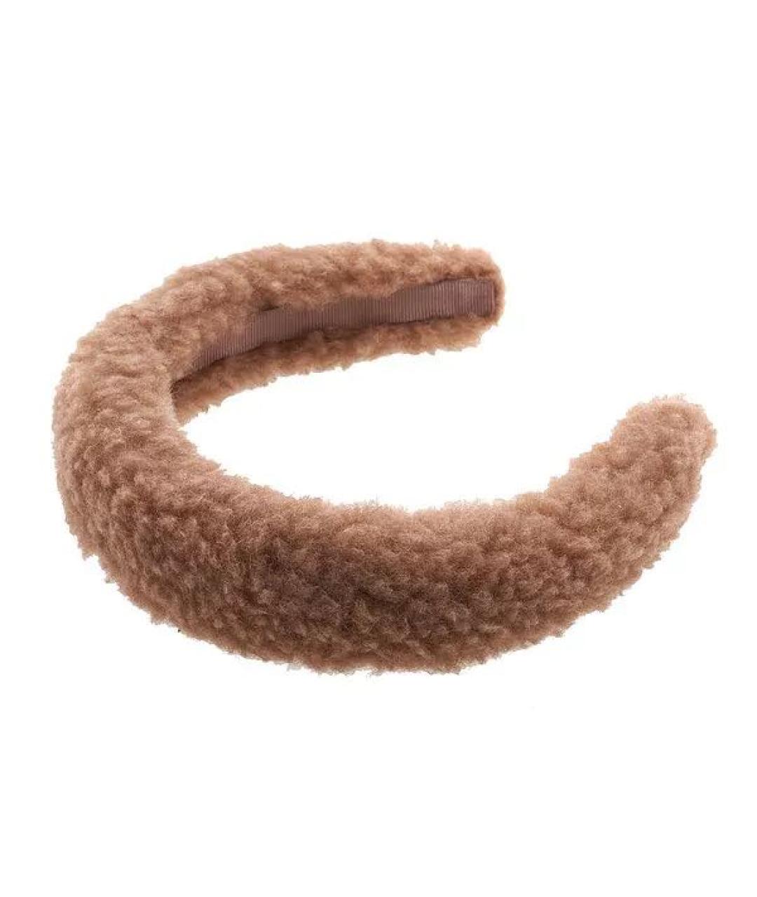 MAX MARA Бежевый ободок, фото 6