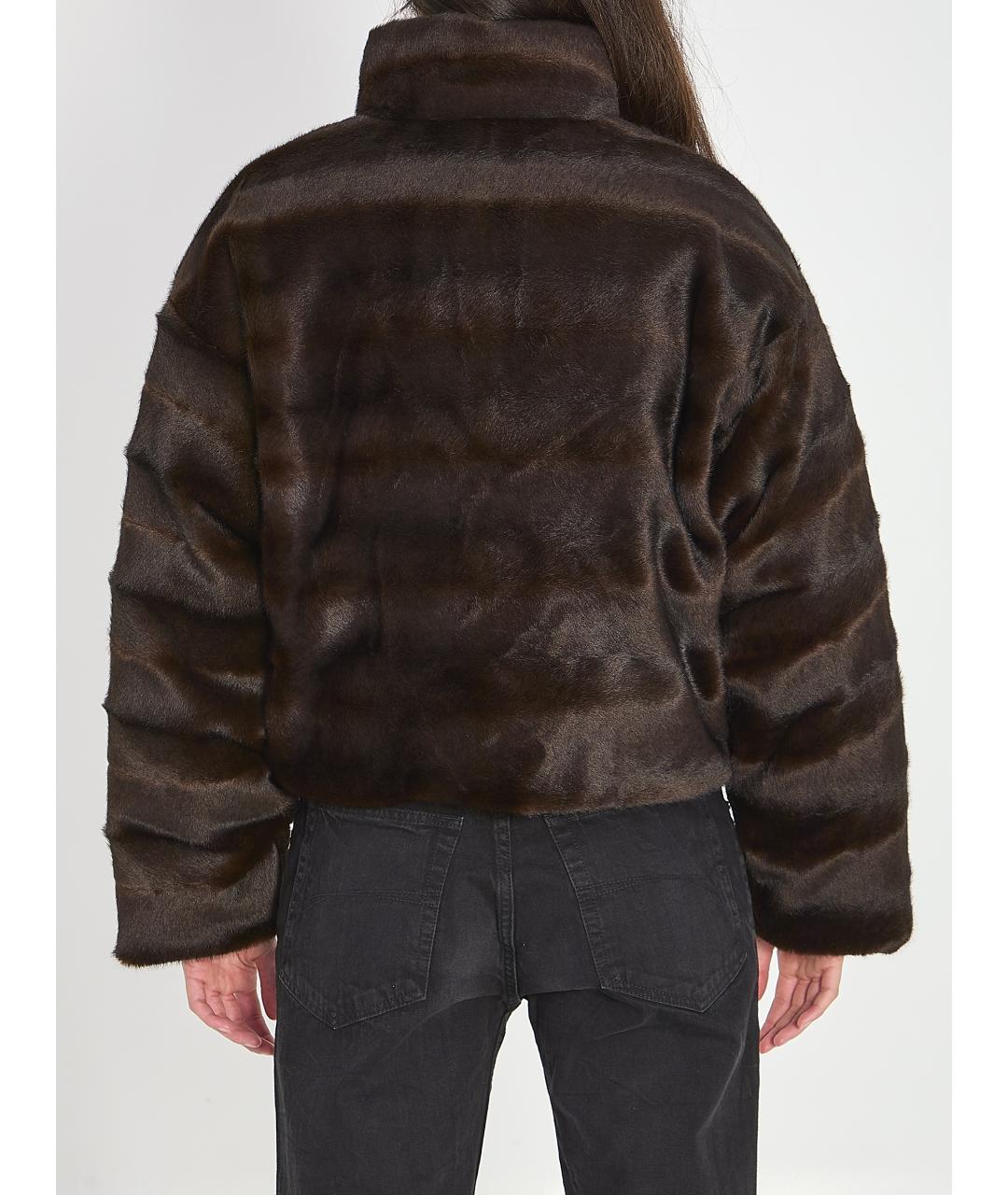 BALENCIAGA Черная полиэстеровая куртка, фото 4