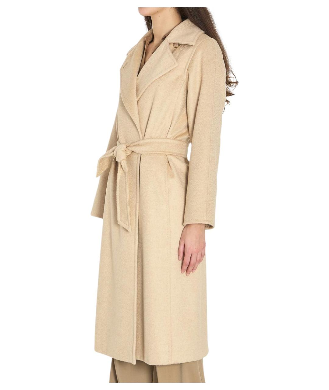 MAX MARA Бежевое пальто, фото 2