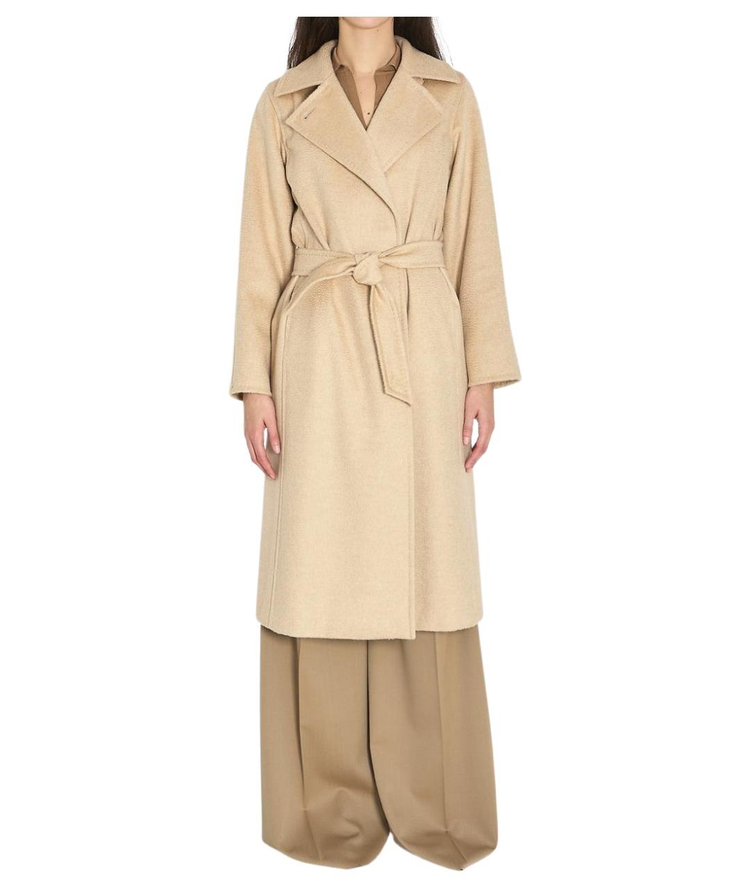 MAX MARA Бежевое пальто, фото 5