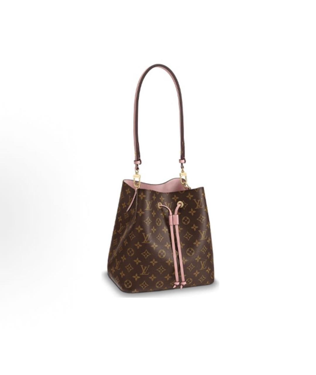 LOUIS VUITTON Коричневая сумка через плечо, фото 5