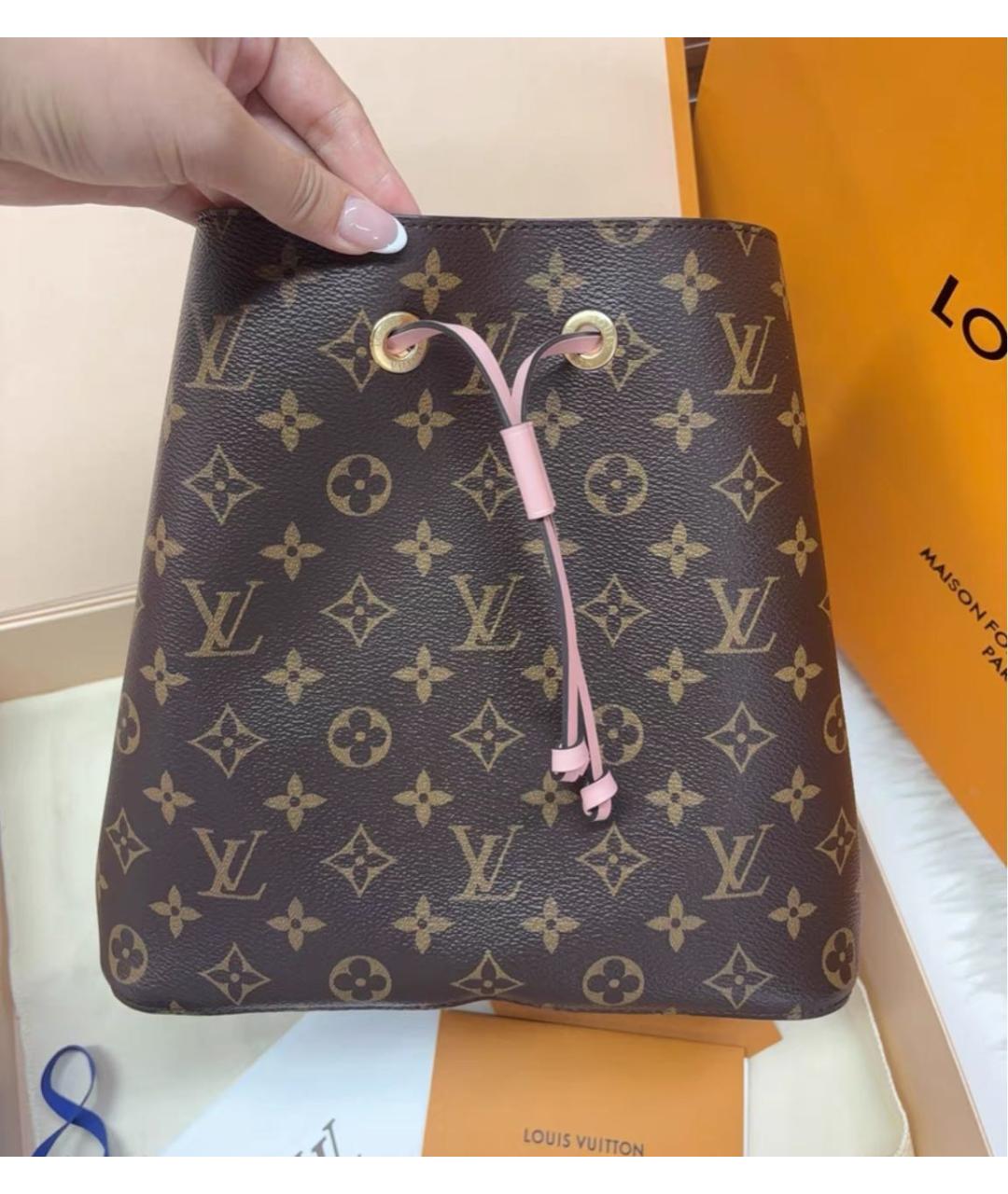 LOUIS VUITTON Коричневая сумка через плечо, фото 2