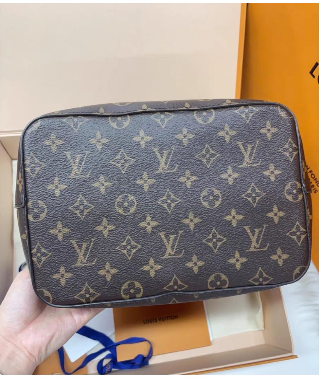 LOUIS VUITTON Коричневая сумка через плечо, фото 3
