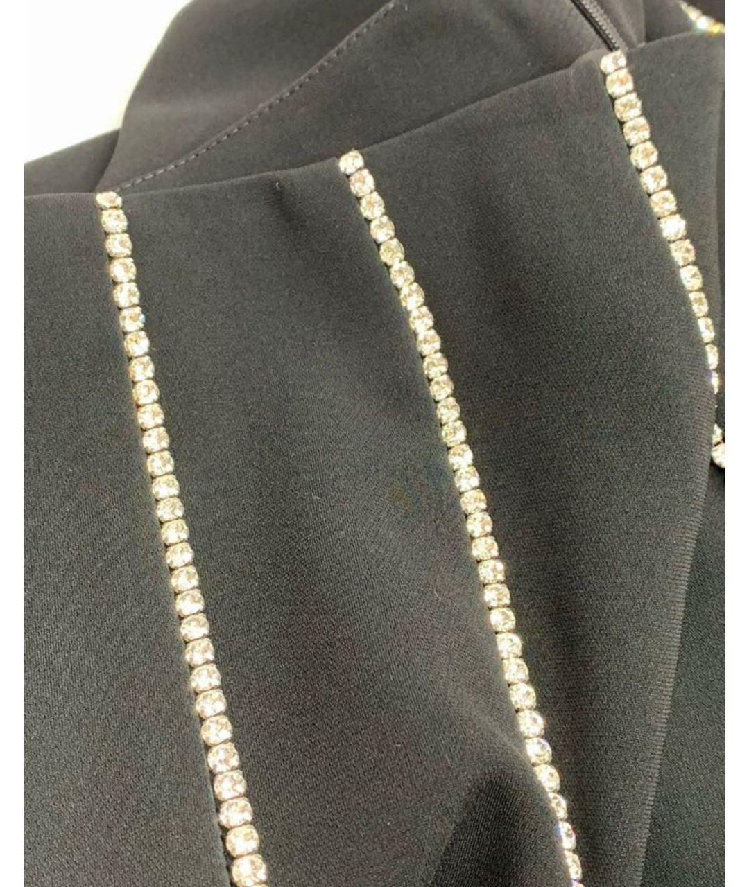 MAX MARA Черная ацетатная юбка макси, фото 4