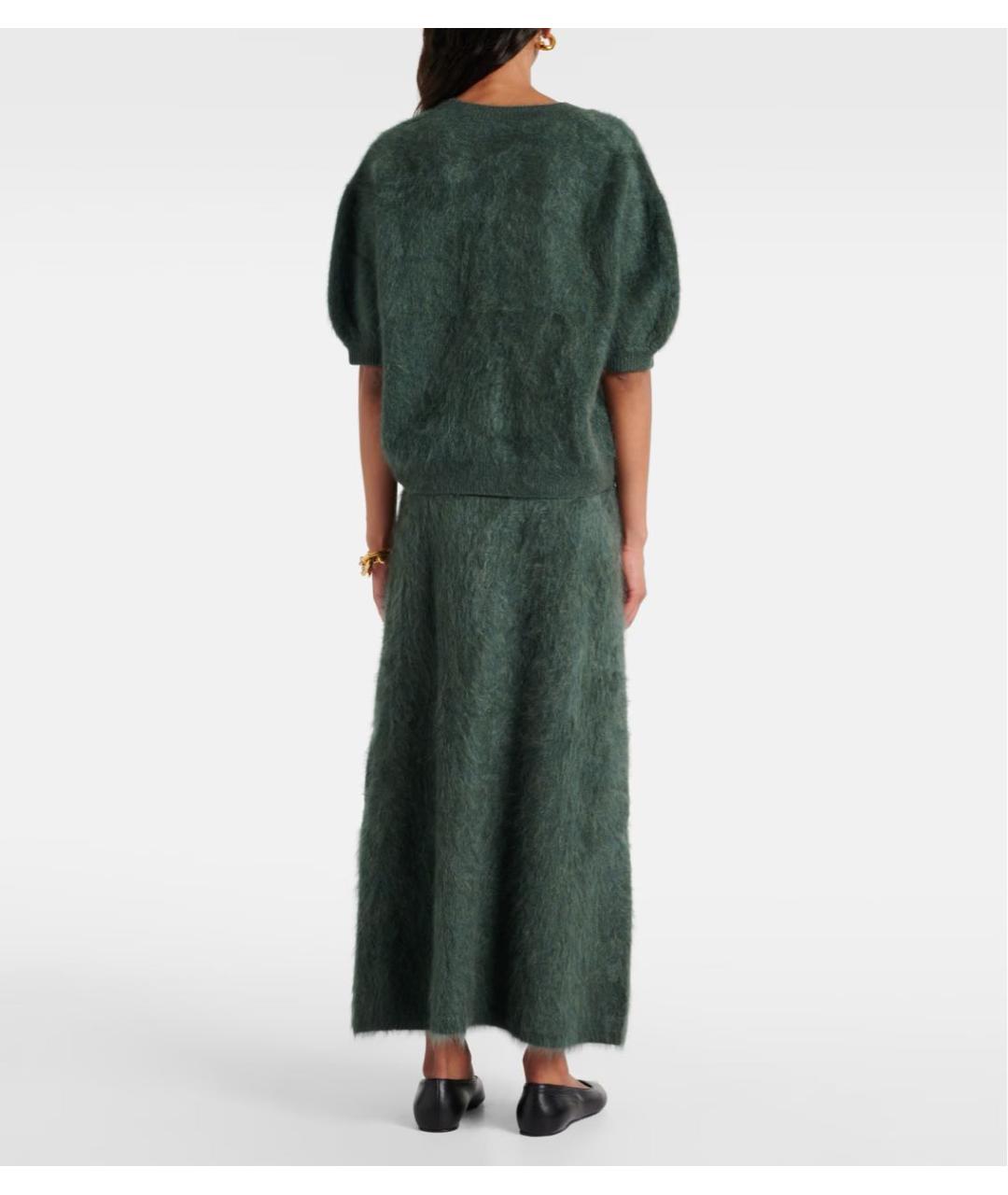 LISA YANG Зеленый кашемировый джемпер / свитер, фото 3