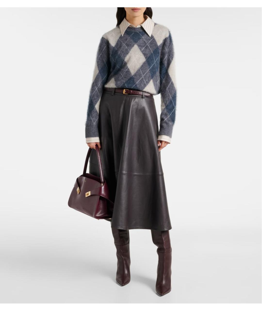 LISA YANG Антрацитовый кашемировый джемпер / свитер, фото 2